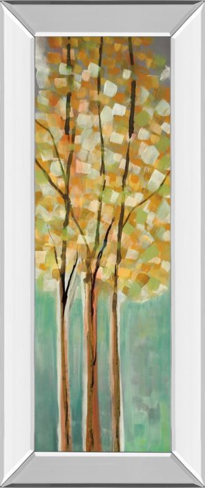18 in. x 42 in. “Shandalee Woods Il” By Susan Jill Mirror Framed Print Wall Art