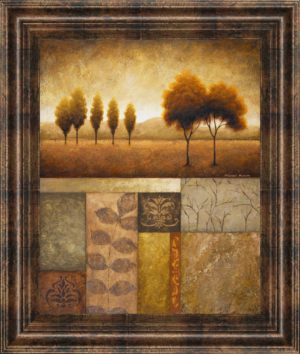 22 in. x 26 in. “Plainview I” By Michael Marcon Framed Print Wall Art