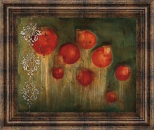 22 in. x 26 in. “Rose Garden” By J. Prior Framed Print Wall Art