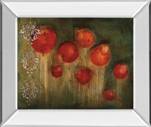 22 in. x 26 in. “Rose Garden” By J. Prior Mirror Framed Print Wall Art