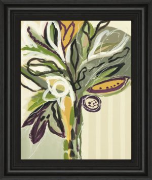 22 in. x 26 in. “Serene Floral Il” By A. Maritz Framed Print Wall Art