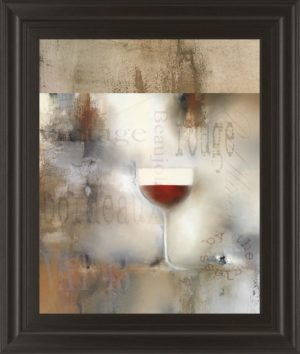 22 in. x 26 in. “Cellar Il” By J.P Prior Framed Print Wall Art