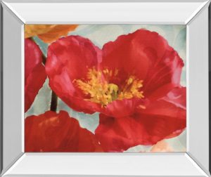 22 in. x 26 in. “Incandescence I” By Pahl Mirror Framed Print Wall Art