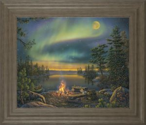 22 in. x 26 in. “A Night To Remember” By Kim Norlien Framed Print Wall Art