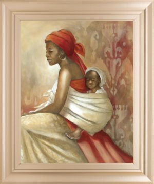 22 in. x 26 in. “Beauty Of Love Il” By Carol Robinson Framed Print Wall Art