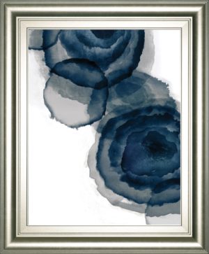 22 in. x 26 in. “Blotted Ink I” By Tom Reeves Framed Print Wall Art