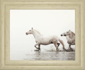 22 in. x 26 in. “Courage” By Irene Suchocki Framed Print Wall Art