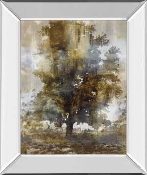 22 in. x 26 in. “Tree Dreamscape I” By Paul Duncan Mirror Framed Print Wall Art