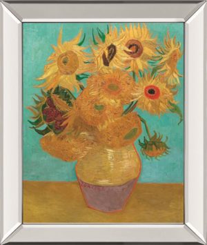 STILL LIFE VASE WITH TWELVE SUNFLOWERS, JANUARY 1889 BY VINCENT VAN GOGH