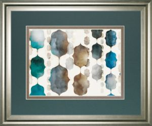 34 in. x 40 in. “Moroccan Beads” By Edward Selkirk Framed Print Wall Art