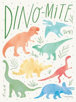 Dino-Mite by Rachel Nieman (FRAMED)(SMALL)