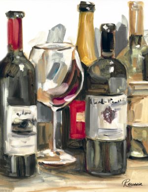Wine Champ II by Heather A. French-Roussia (FRAMED)(SMALL)