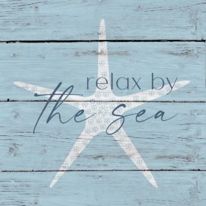 Relax By The Sea by Susan Jill (FRAMED)