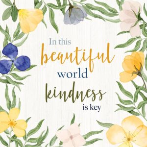 Kindness is Key by Kourtni Gunn (FRAMED)