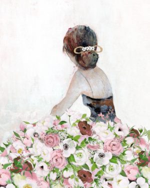 Floral Contemplation II by Tava Studios